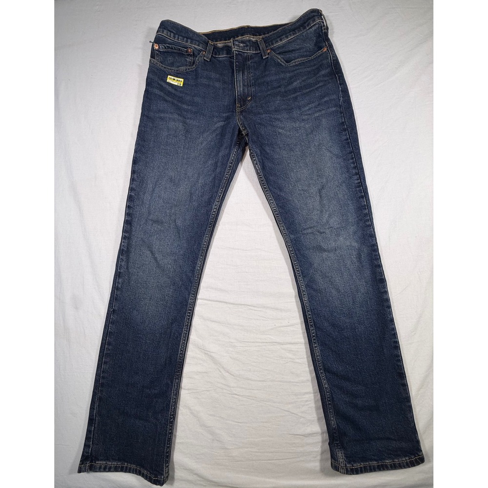 Levi's‎ 511 Slim Fit Jeans Men 34x30 Blue Pre-Owned Denim